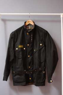 BARBOUR Mens International Original Waxed Jacket   Size 40 NWT  