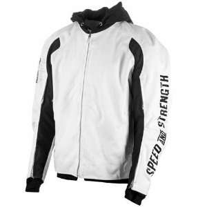   Bulls Textile Jacket , Gender Mens, Color White, Size Lg 87 5406