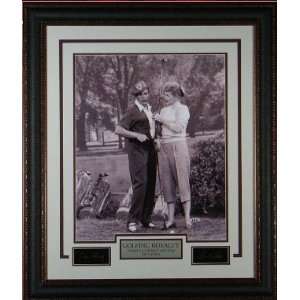   unsigned 26x31 Golfing Royalty Photo Engraved Signature Series w/Arnaz