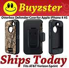 Otterbox Defender Case/Belt Clip Apple iPhone 4 4S Black AP Camo 