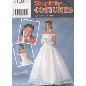  Simplicity Costumes Pattern #7159   Quinceanera Dress 