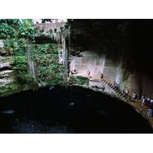 Mayans Ruins, East of Chichen Itza, Into the Cenote 
