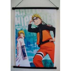  New Anime Naruto Character Group Cloth Wall Scroll ~14.5x 