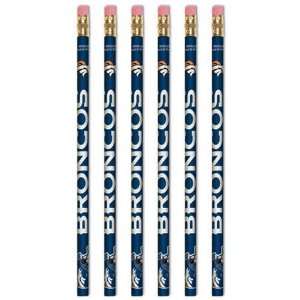  Denver Broncos Pencils (6 pack)