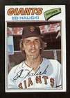 1976 Topps Baseball Ed Halicki Giants Card 423  