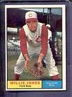 1961 Topps #497 WILLIE JONES Reds EX MT or Better (120108)