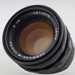 RARE BLACK PAINT MINT 6bit* Leica Summilux M 50 mm f/1.4 1.4/50 Pre 