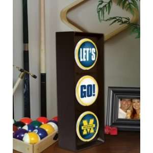    Michigan Wolverines UM NCAA Lets Go Light: Sports & Outdoors