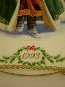 1993 LENOX FATHER CHRISTMAS OLD ENGLISH YULETIDE SANTA  