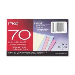  Mead Double Ruled Index Card: Office Products