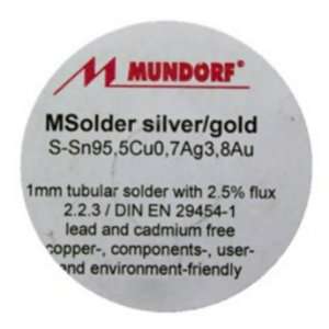  Mundorf MSolder Silver/Gold Solder (1 Foot) Electronics