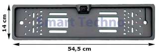 FARB RÜCKFAHRKAMERA 170 ° NUMMERNSCHILD KENNZEICHEN EU  