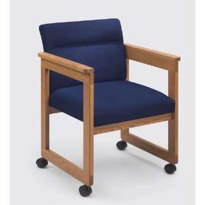  Sled Base Guest/Conference Chair with Casters Fresh Sand 