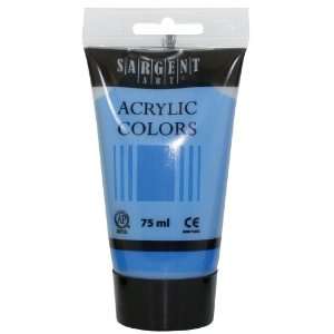  Sargent Art 23 0250 75Ml Tube Acrylic Paint, Primary Cyan 