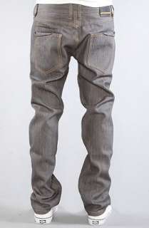  ORISUE The Jerry Tailored Fit Jeans in Raw Grey Wash,Denim 