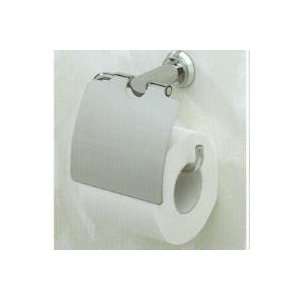 Valsan Toilet Roll Holder With Lid 67120CR Chrome:  Home 