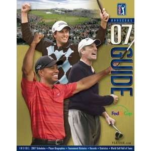  2007 OFFICIAL PGA TOUR GUIDE  Book