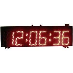  Race Clock Six digit Count Up Timer with 7 high digits 