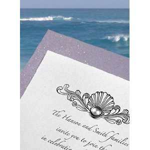  Wedding Invitations Kit Lavender Hyacinth with Pearl 