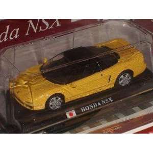  1/43 DEL PRADO HONDA NSX IN YELLOW Toys & Games