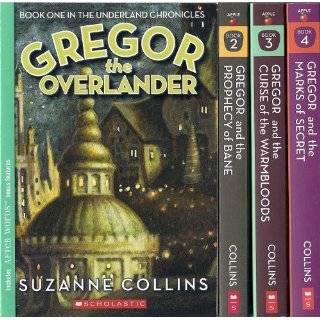 Set, Books 1 4 Gregor the Overlander, Gregor and the Prophecy of Bane 