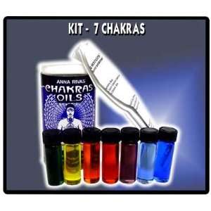  7 Chakra Oil Set By Anna Riva 