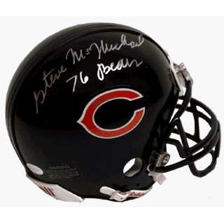  Autographed Steve McMichael Mini Helmet