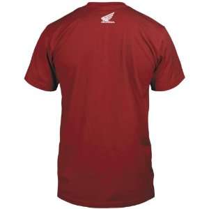 Honda Collection Big Wing Short Sleeve Tee, Red, Size: Lg 54 7219