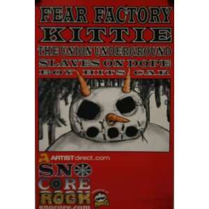 BOY Hits CAR the Union Underground Fear Factory Kittie   Poster 11 