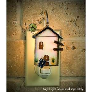   Stained Glass Nightlight Cover Beach House: Home Improvement