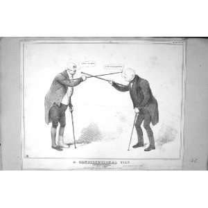   Sketch 1832 Constitutional Tilt Lord Holland Wynford