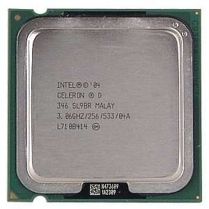   Intel Celeron D 346 3.06GHz 533MHz 256KB Socket 775 CPU Electronics