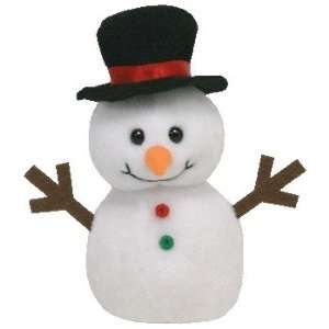  TY Holiday Baby Beanie   FLAKES the Snowman: Toys & Games