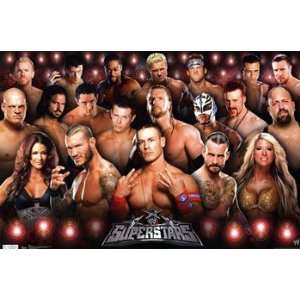  WWE   Stars 11 Poster (34.00 x 22.00)