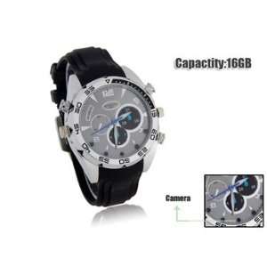    W5000 16GB HD Waterproof IR Night Vision Watch DVR Electronics