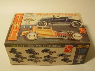 VINTAGE AMT 3 in 1 1925 Ford T Double Kit * Mint Box  