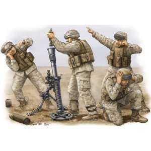  Trumpeter 1/35 Modern US Marine M252 Team Figure Set (4 