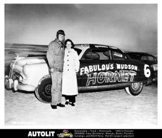 1951 Hudson Hornet RaceCar Photo Marshall Teague NASCAR  