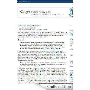  Google Public Policy Blog Kindle Store Google