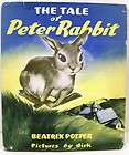 The Tale of Peter Rabbit by Beatrix Potter 1946 Illus by Dirk DJ