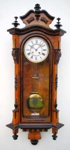 This is a superb Vienna regulator style wall clock manufactured which 