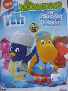 Backyardigans The Yeti / The Snow Fort Brand NEW DVD  
