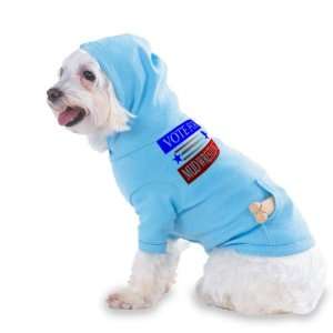  VOTE FOR MUD WRESTLING Hooded (Hoody) T Shirt with pocket 