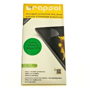 Wrapsol Ultra Anti Fingerprint Front and Back Screen Protector for T 