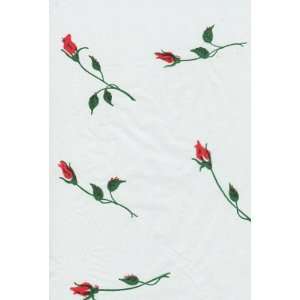  Red Rosebud Tissue Wrapping Paper 10 Sheets Everything 
