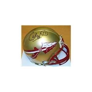 Charlie Ward Autographed Florida State Seminoles FSU Mini Helmet 