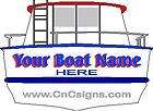 Custom BOAT LETTERING Boat Names, Hailing Ports, SIGNS items in CnC 