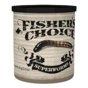  Fishers Choice Super Worms, 70 g / 2.5 oz