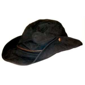  Down Under Dinkum Oilskin Hat Black Large