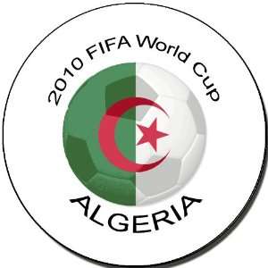  Algeria Flag World Cup South Africa 2010 FIFA Button Pin 